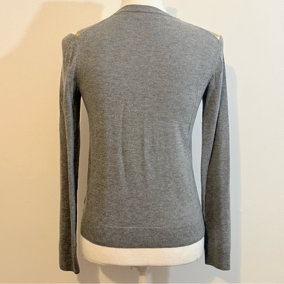 Brooks Brothers Argyle Cardigan Sweater |Lightweight | Wool Blend | Size Small - Picture 4 of 8